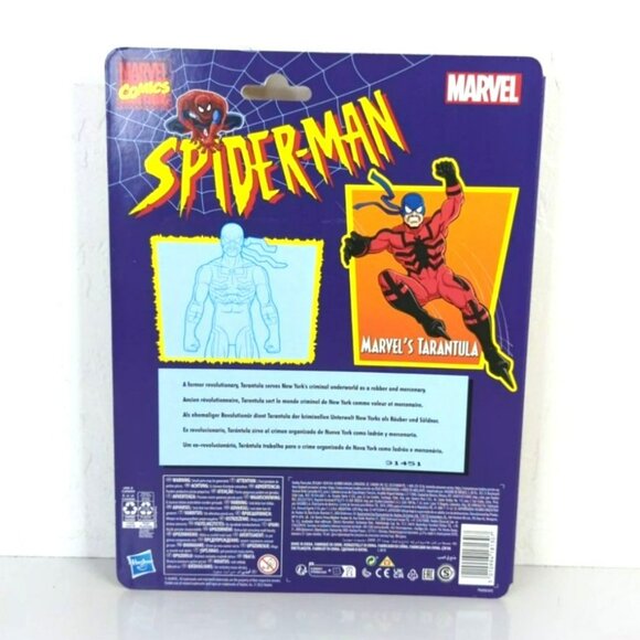 Marvel Legends Spider-Man Retro Tarantula 6-Inch Action Figure - Picture 4 of 5